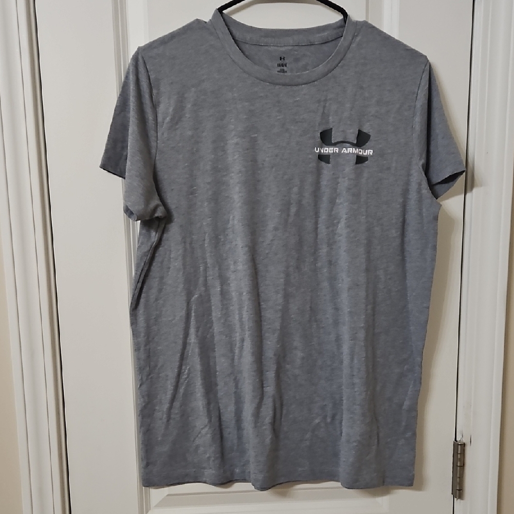 Under Armour Womens Heather Gray Tee